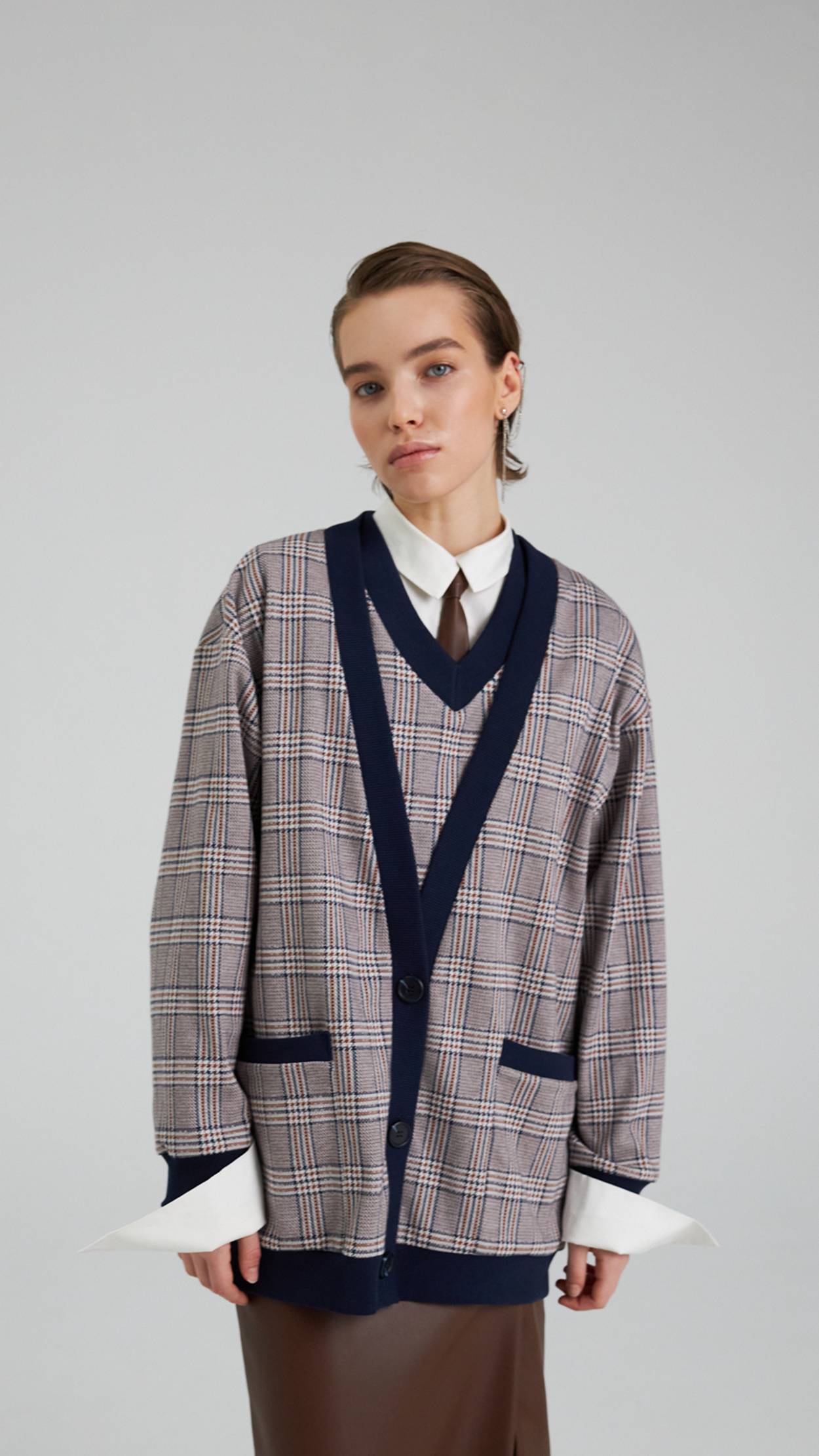 Кардиган, выкройка №1005 смотреть онлайн