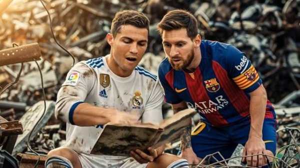 Ronaldo & Messi Were Mocked by Neymar & Mbappé _ AI Animated Story