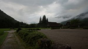 4K・Утренний туман Сиракава-го, тихая прогулка по горной деревне ｜ Гифу, Япония [не Rambalac]