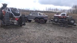 ГЕЛИКИ 6х6 и корчи. Мажоры выехали покатать