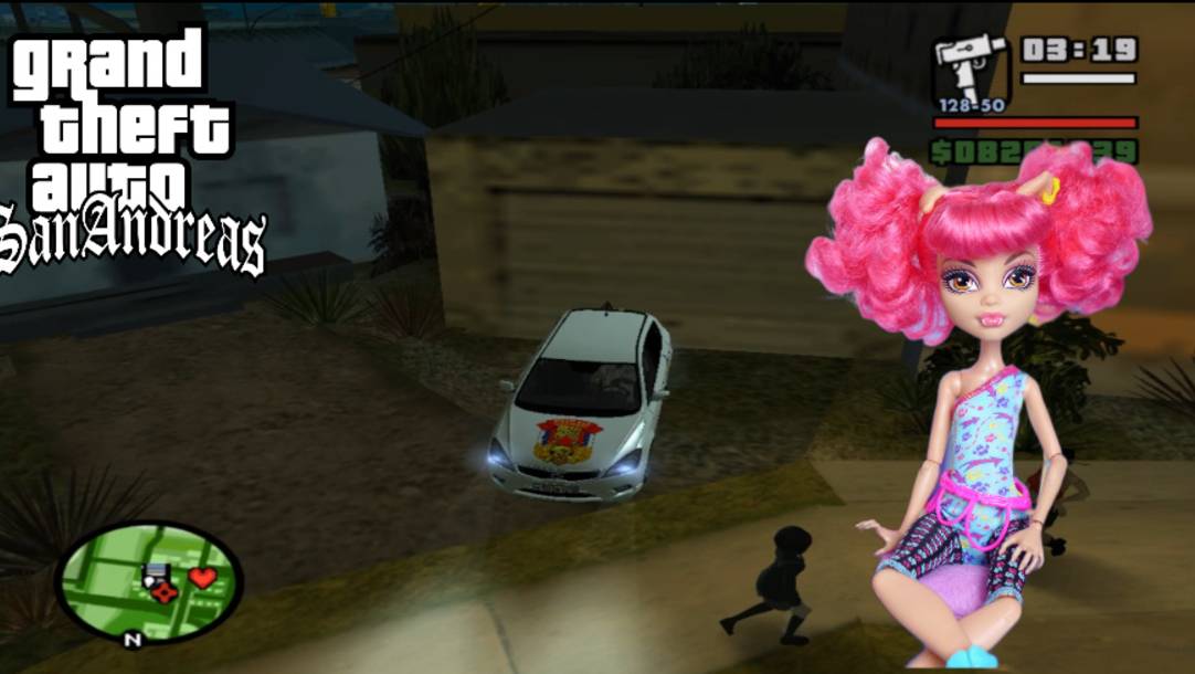 GTA SAN ANDREAS Хоулин учиться вождению! смотреть онлайн