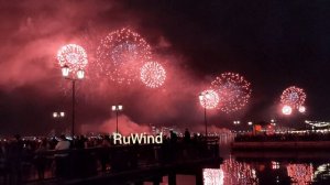 Kazan! праздник Республики Татарстан и день города Казани ! Салют!🎊 30.08. 2025 год