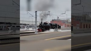 Парад паровозов в Петербурге на выставке PRO///Движение: Экспо 29 августа 2025 года