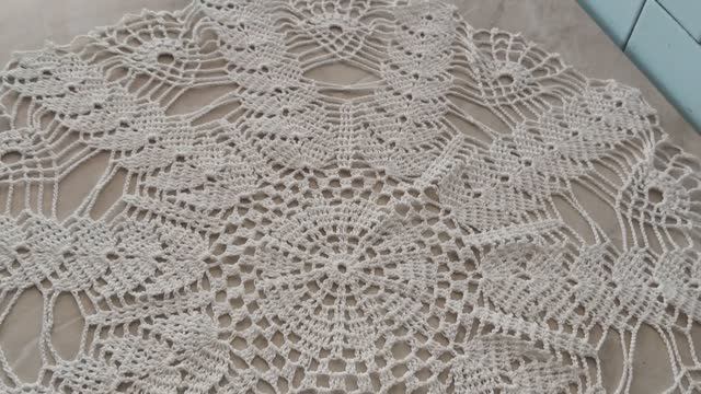 Салфетка  крючком-Очарование