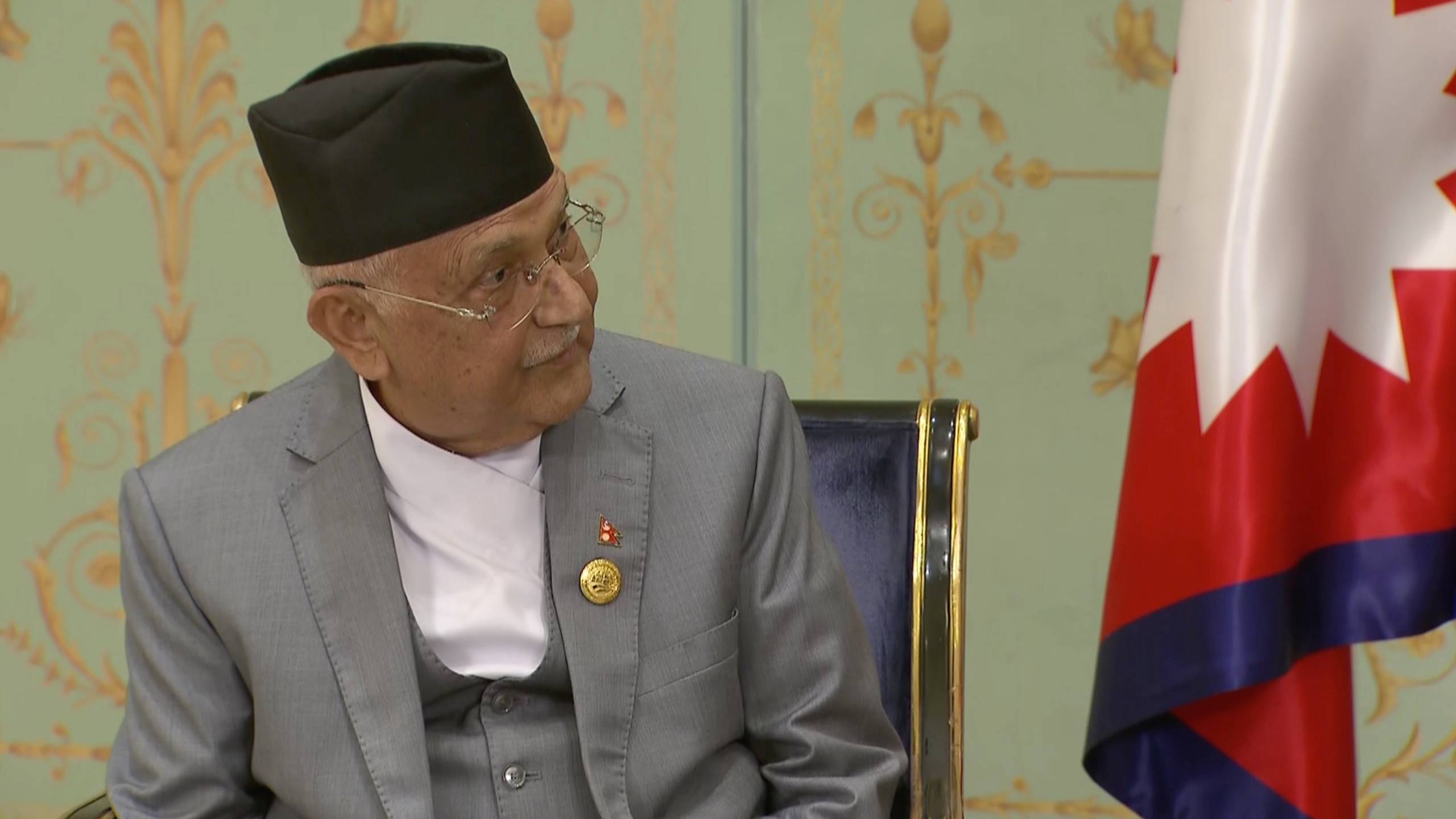 Встреча с Кхадгой Прасадом Шармой Оли смотреть онлайн