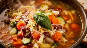 Минестроне овощной суп.