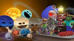 ВСЕ ПЛАНЕТЫ И СОЛНЦЕ ПРОСЫПАЮТСЯ ПРОТИВ ВСЕХ МОНСТРОВ (GARRY'S MOD)