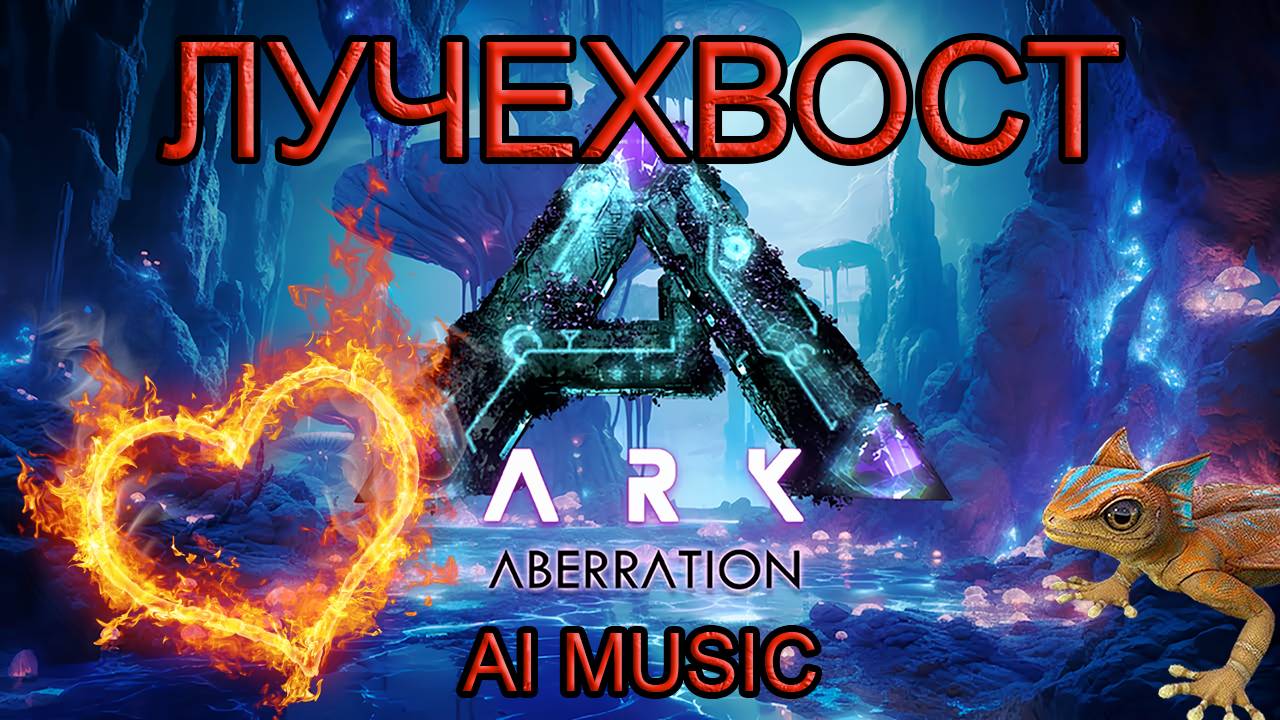Трек-обзор на Лучехвоста (AI music - "Лучехвост") #arksurvivalevolved #sunoai #музыка #dinosaur