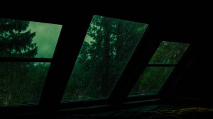 Ночной Дождь За Окном | Тёмный Лес и Звуки Для Глубокого Сна