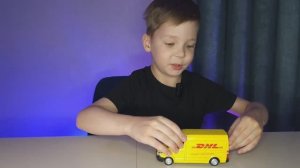 Обзор фургона DHL!!!