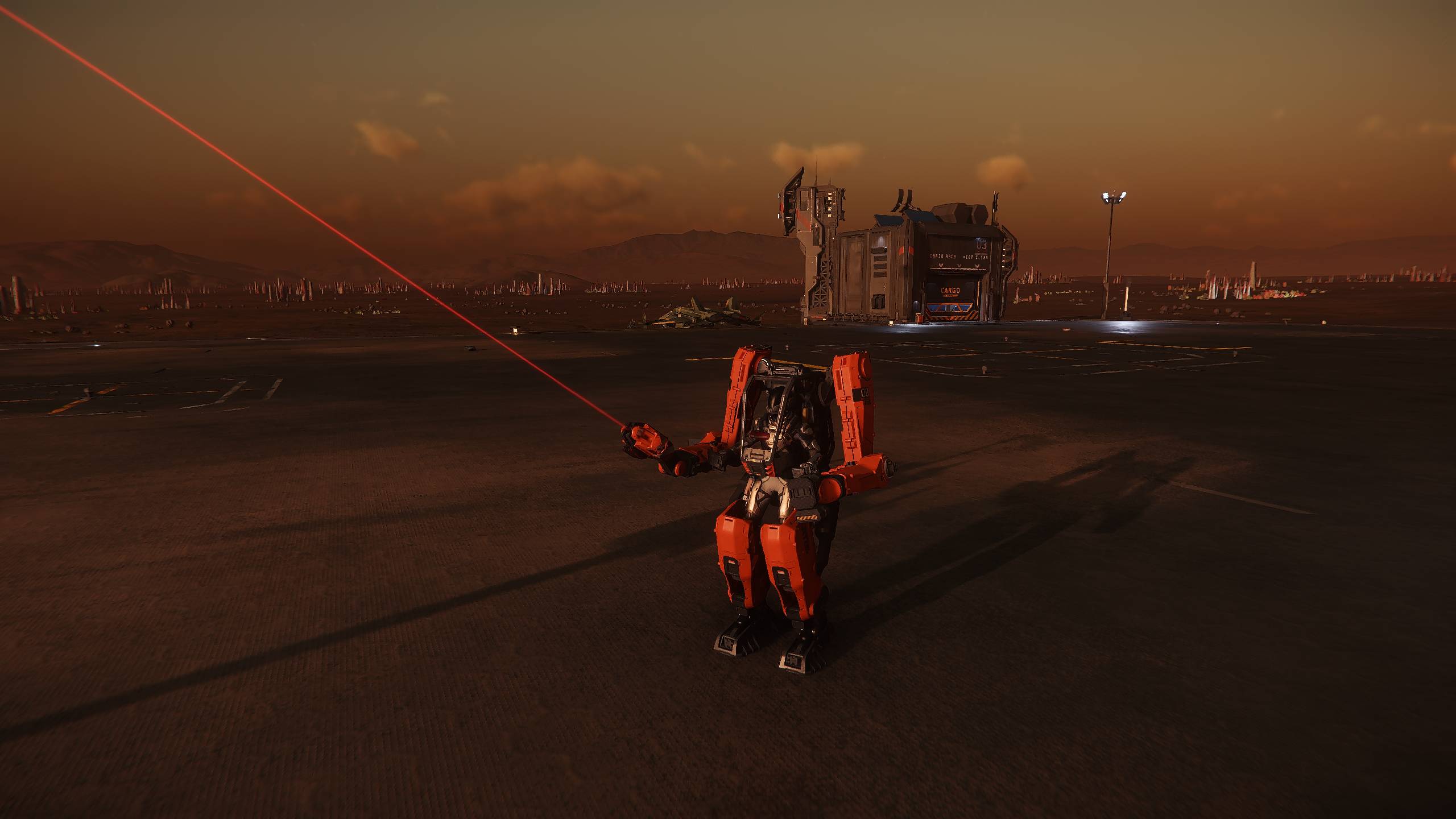 #StarCitizen.Пираты напали на  наземный пост