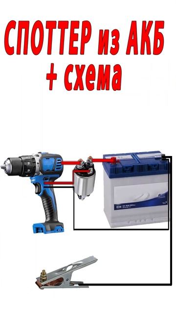 ТОЧЕЧНАЯ СВАРКА ИЗ АККУМУЛЯТОРА? Нет, это споттер смотреть онлайн