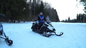 Сравнительный тест снегоход SHARMAX 240 VS STELS КАПИТАН