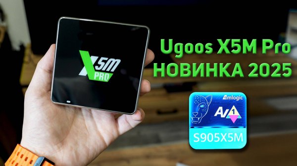 Ugoos X5M Pro — РАБОТАЕТ ОТ USB ТЕЛЕВИЗОРА! Полный обзор приставки Android TV 2025