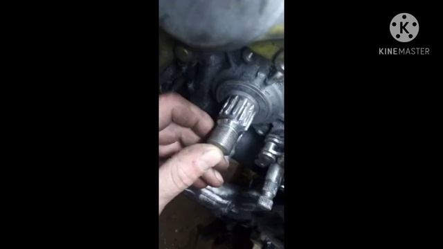 XRV750. Как восстановить шлицы ведущего вала Xrv750