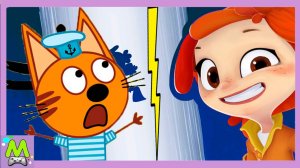 Три Кота против Сказочного Патруля.Догонялки Коржика и Аленки.Кто Самый Ловкий и Быстрый