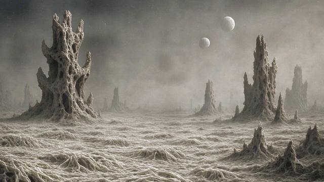 Thrylune Caldera - Atmospheric Encounter (Midweek Dystopia 48) - Space Ambient Music