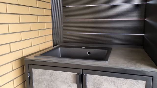 Мангальная зона на веранде. Компания Bbq-zone62.ru