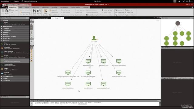 16.3. Discovering Websites, Links & Social Accounts Associated With Target смотреть онлайн
