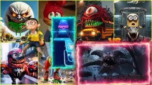 8 Монстров, выполняющих задание - Вращающееся колесо 31