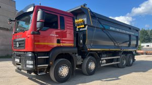 Автополог на самосвал SITRAK 8х4 объемом 35м3