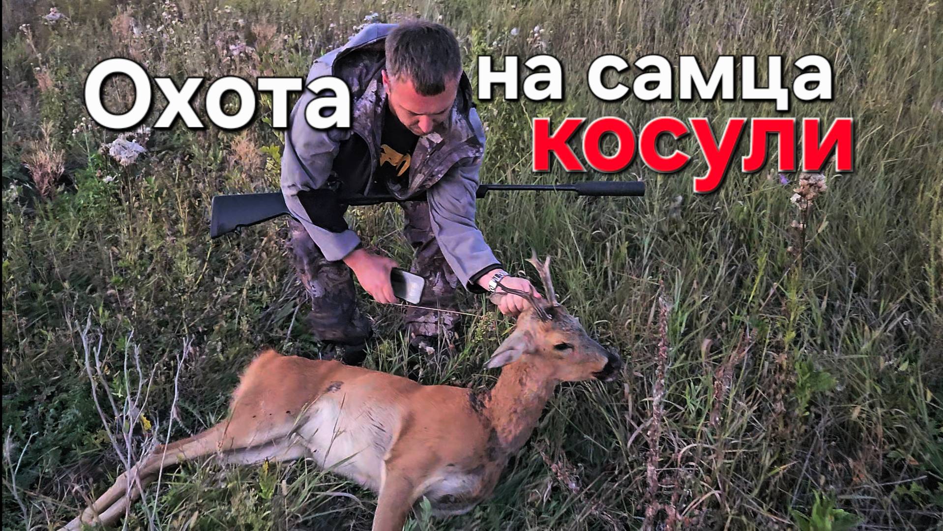 Охота на самца косули. Козел! Карабин 308. Франчи смотреть онлайн