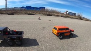 Перетягивание на RC внедорожниках