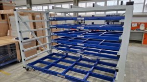 Стеллаж для листового металла 1250х2500мм (артикул 1617.100)