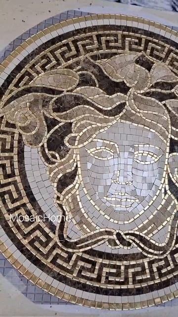 Панно из мраморной мозаики 