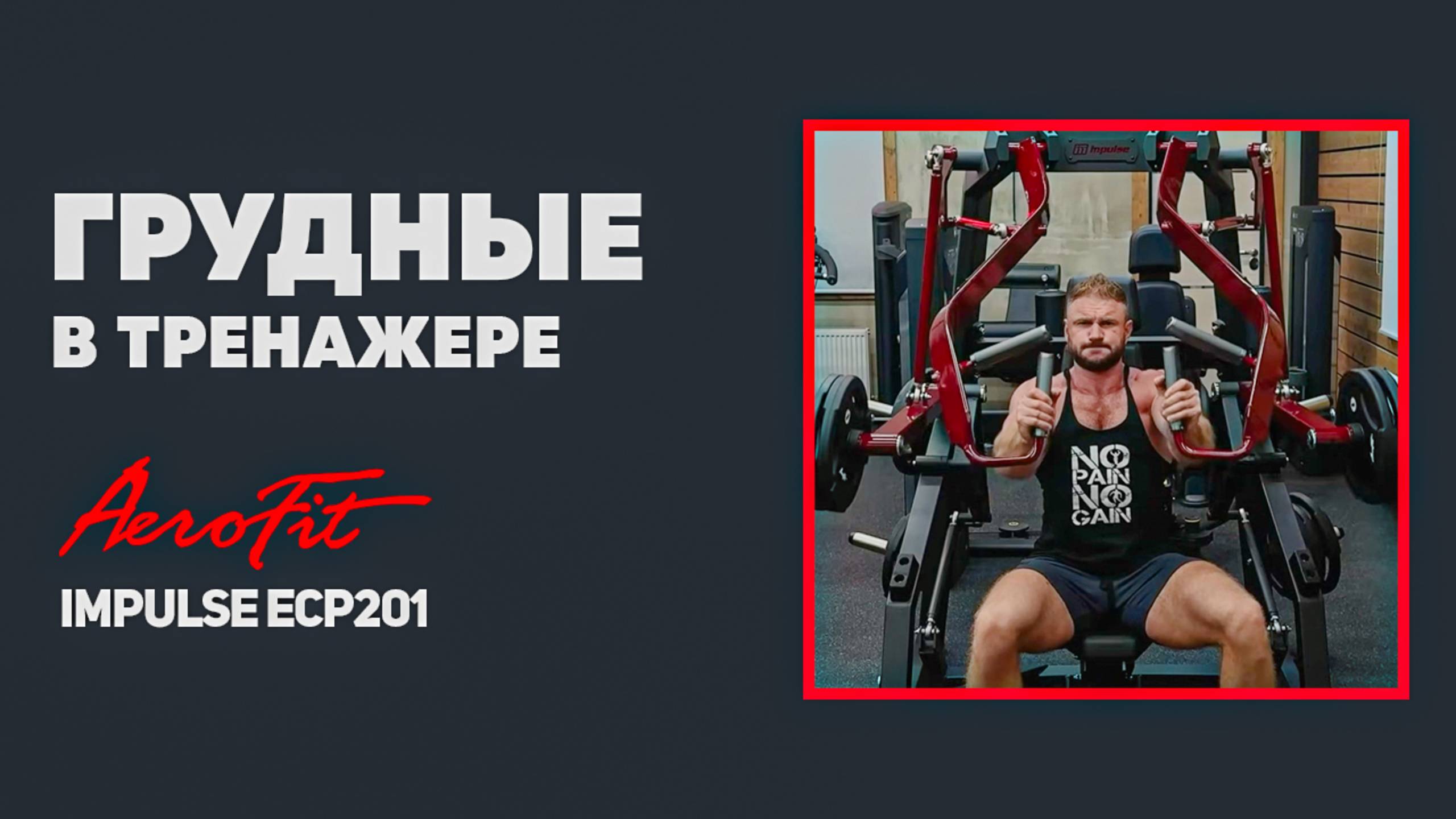 Ты НЕ Добьешься Такого со Штангой. ЖИМ ОТ ГРУДИ Impulse ECP201 смотреть онлайн