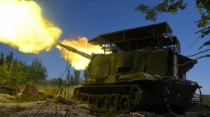 Удар гаубицы «Мста-С»! Лучшее видео из зоны СВО