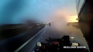 Прогулка по м4, самый долгий прохват под дождиком, 700км