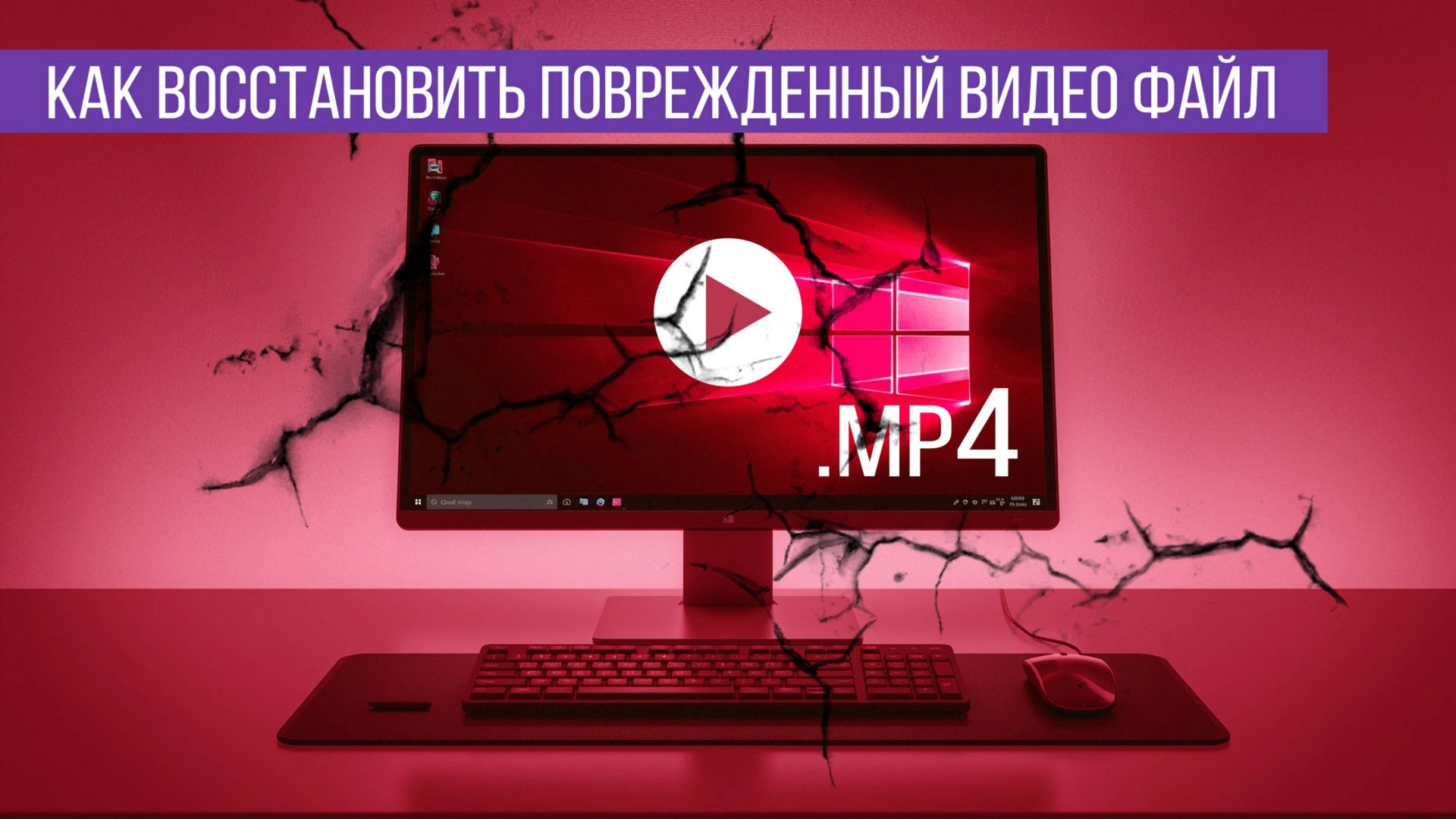 Как восстановить поврежденный видео файл смотреть онлайн