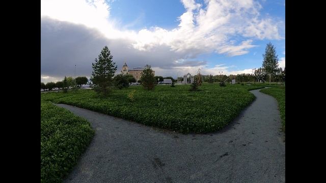 ПРОГУЛКИ ПО ОМСКУ.САД им. СУВОРОВА И ХРАМ....думаю многим будет интересно и даже живущим в АМУРЕ.... смотреть онлайн