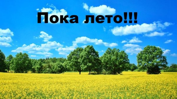Пока каникулы!