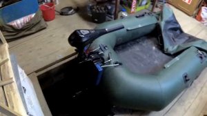Электромотор для лодки Watersnake SXB54⧸26 (Venom) Распаковка и тест на воде на автомобильном акуме