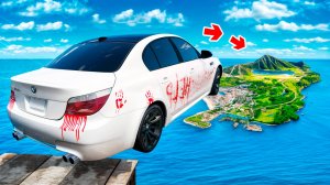 Как далеко чит тачка улетит с огромного трамплина в ГТА 5 моды? Обзор мода в GTA 5