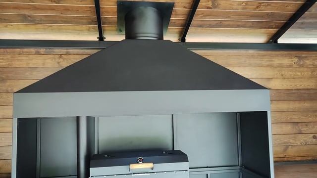 Мангальная зона для отличного отдыха, мангальный комплекс, уличная кухня. Компания Bbq-zone62.ru