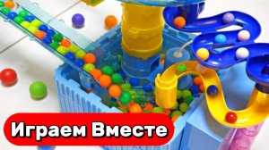 АСМР ГОРКИ С РАЗНОЦВЕТНЫМИ ШАРИКАМИ ДЛЯ ДЕТЕЙ 🟢 УСПОКАИВАЮЩИЕ ВИДЕО ДЛЯ ДЕТЕЙ