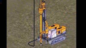 Подробный обзор работы (буровой установки) машины вращательного бурения.