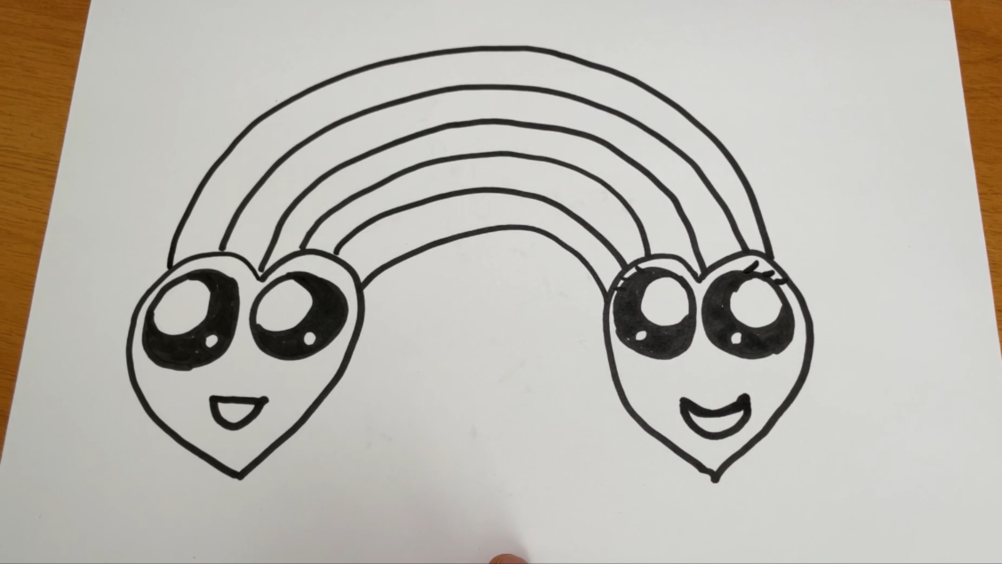 Два сердца 💕 Рисуем Вместе. смотреть онлайн