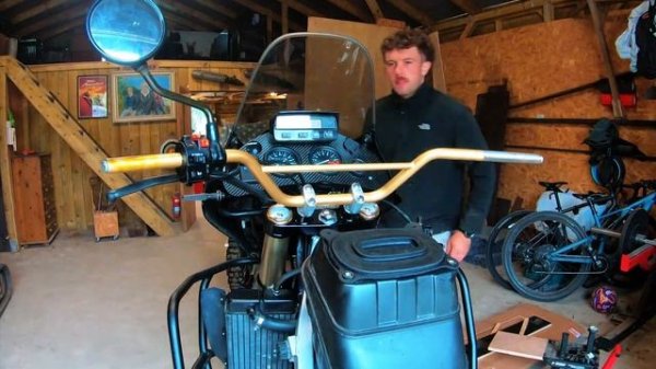 XRV750. Build Turning a Classic Into a Modern Legend