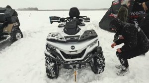 ПЕРВЫЙ ТЕСТ SHARMAX 1100 В СНЕГУ