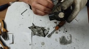 Сборка клапана ЕГР Хонда Цивик.