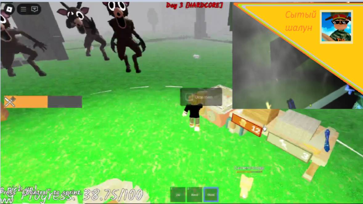 99 ночей в лесу.модифицированные.ХАРДМОД!Армия оленей! смотреть онлайн