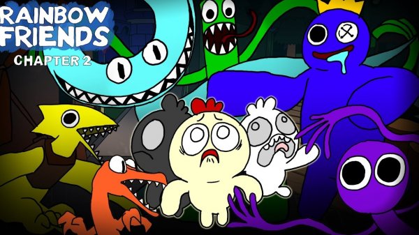 Радужные друзья 2 мультики роблокс | Робуксы по ссылке в описании к видео, переходи!