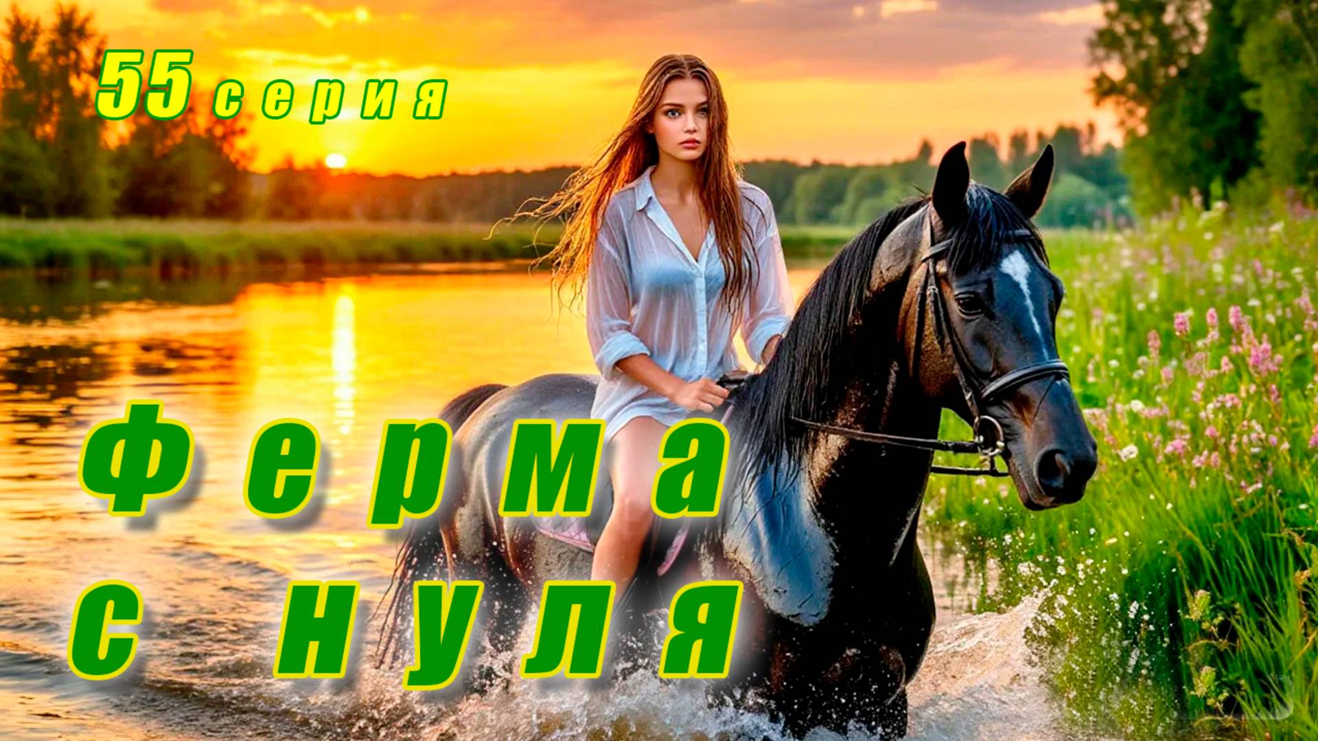 Купание лошадей! Плаваем на SUPBOARD. Дружно идём в верховой поход.