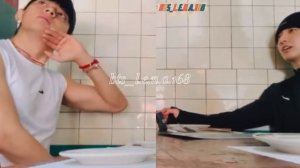 Тэхен и Чонгук в инстаграм Тэхена