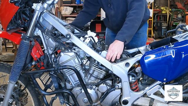 XRV750. Honda Africa Twin Valve Adjustment
