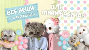 Аксессуары для МИНИ БАСИКОВ | ОБЗОР на всю одежду